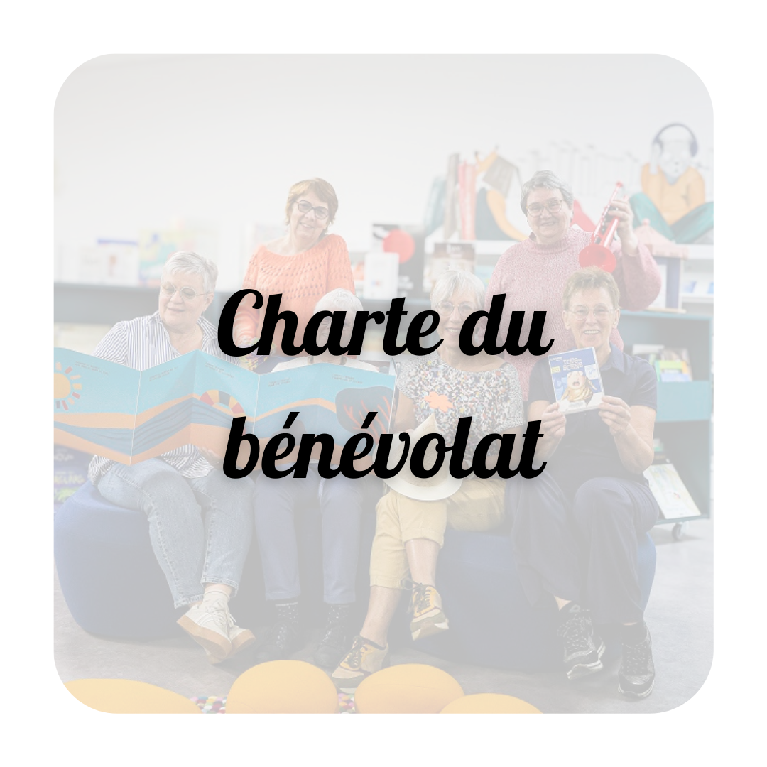 Je suis bénévole et responsable d'une bibliothèque